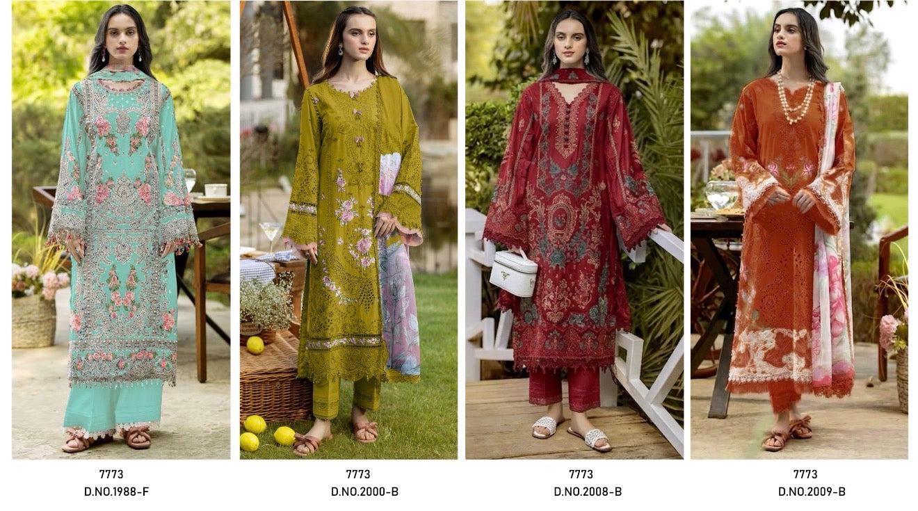 Cotton readymade check all images codes on model pics hania suits