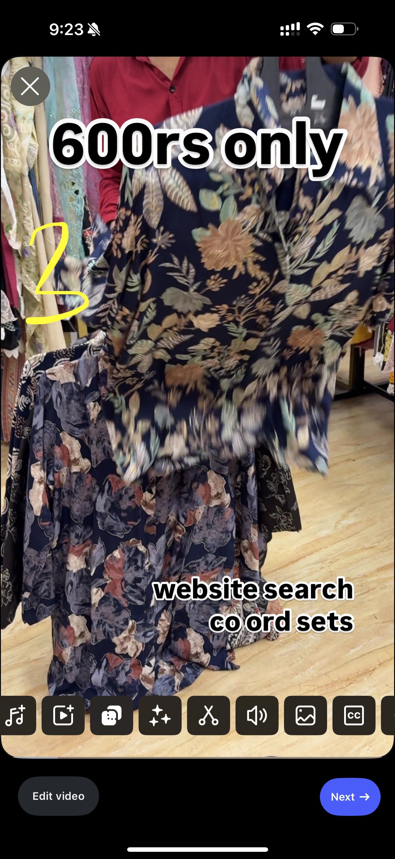 Rayon co ord sets courier included pls mention size L and xl in address section