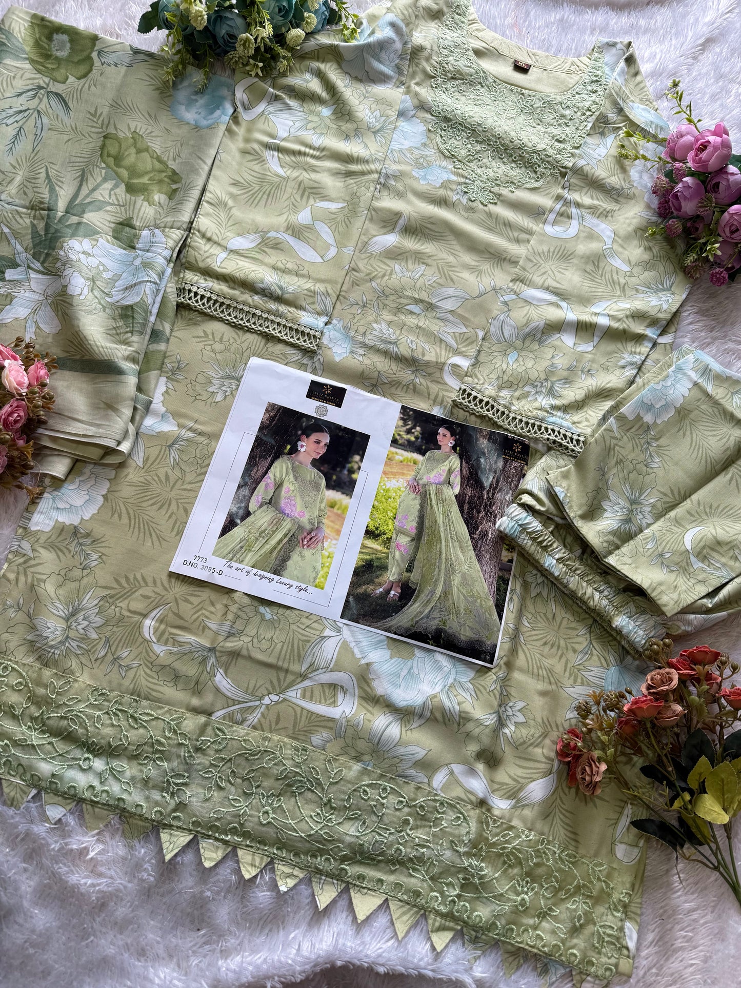 Aaliz code 3085 Unstitched