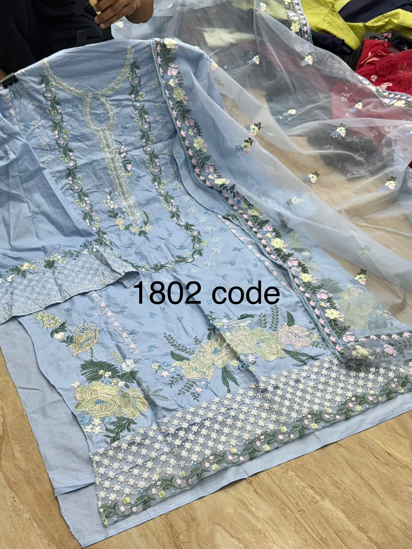 Cotton suits select code to order