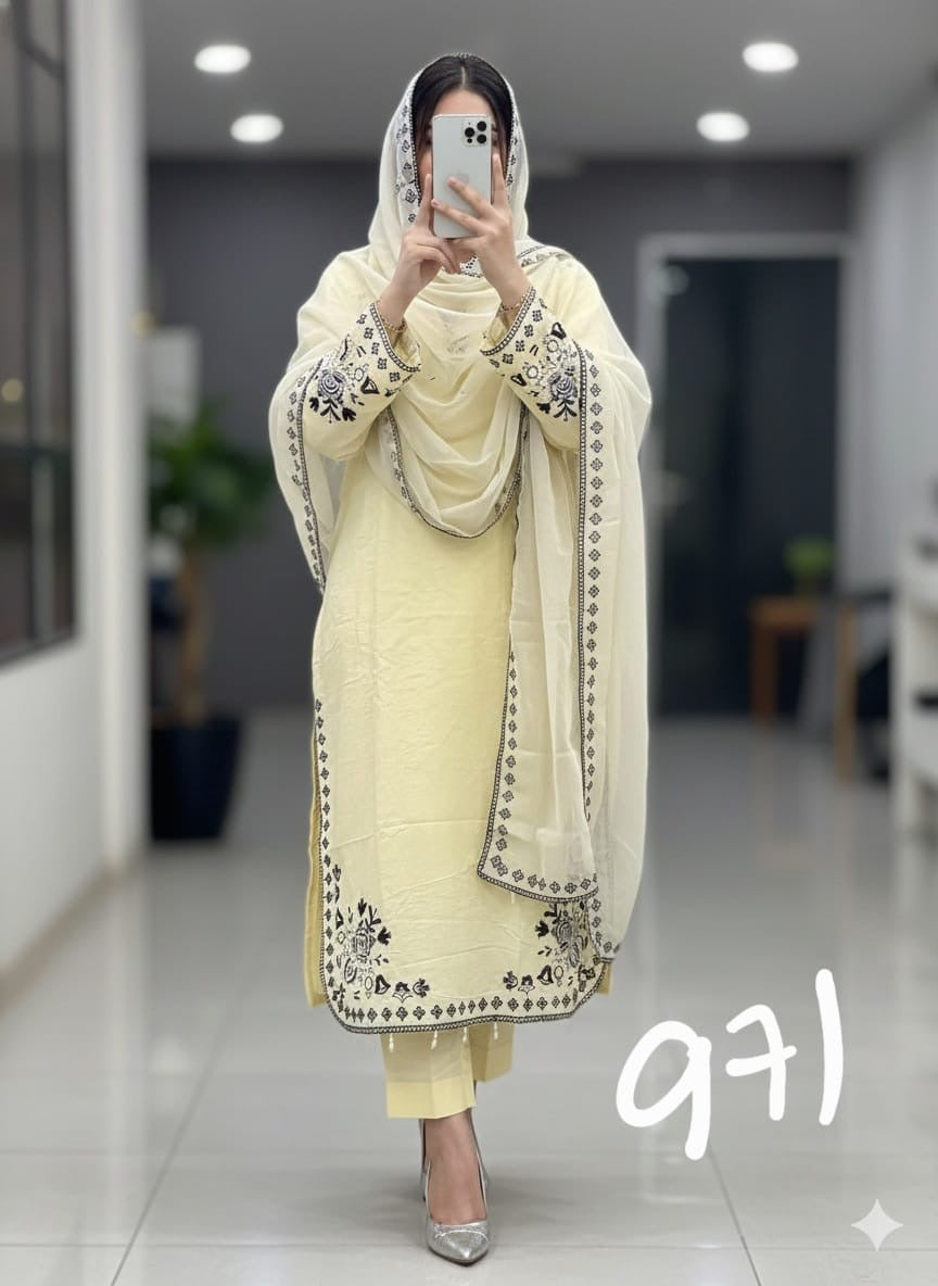 Vertical cotton readymade