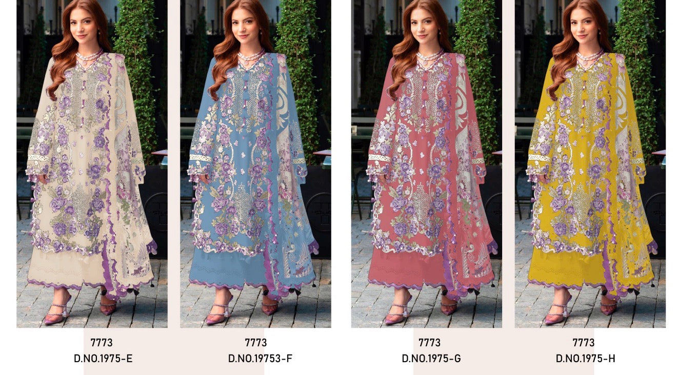 Cotton suits semi stitchd select codes check videos and order