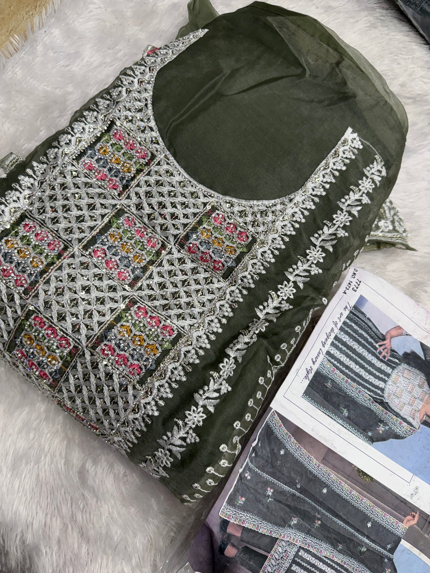 Sale pcs semi stitched