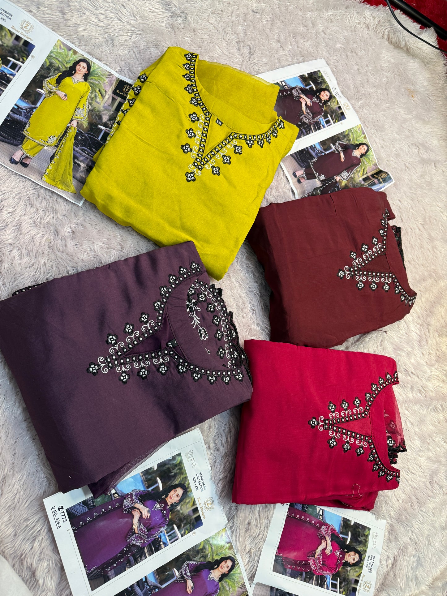 code 920 readymade xl and xxl sizes pls mention size in address