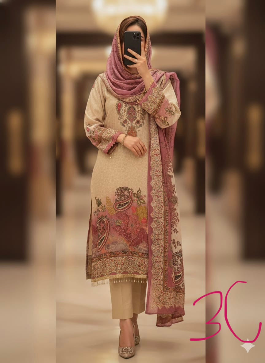 Pure crepe readymade suits select codes