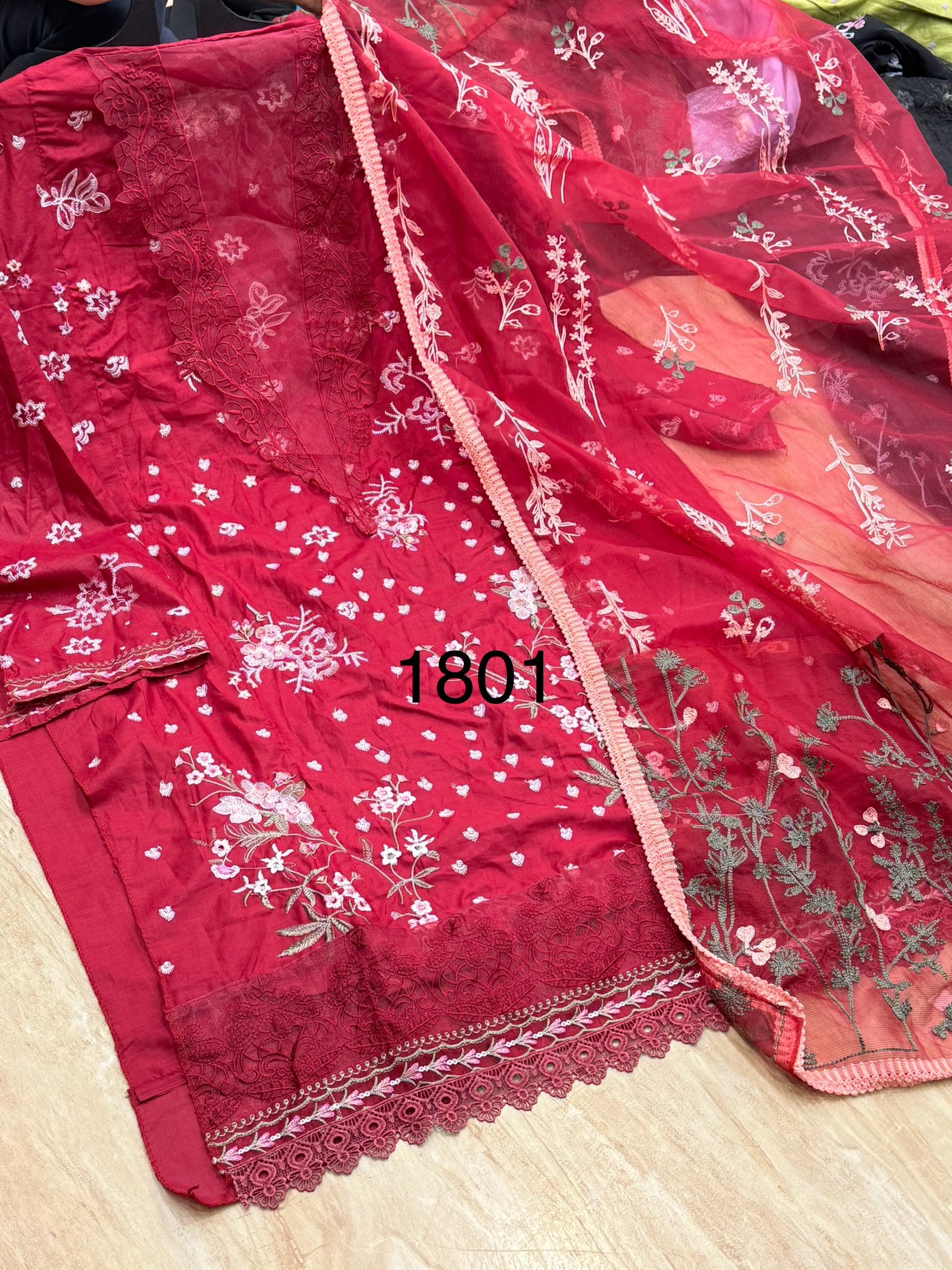 Cotton suits select code to order