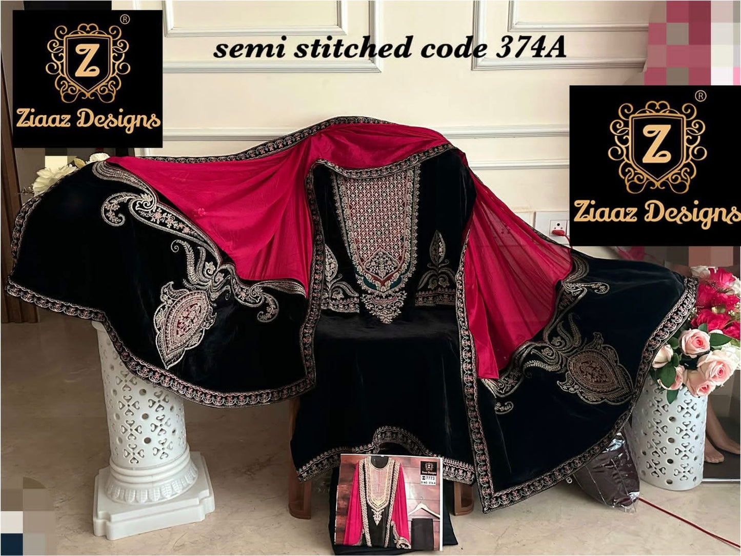 code 374 velvet get free suit cotton