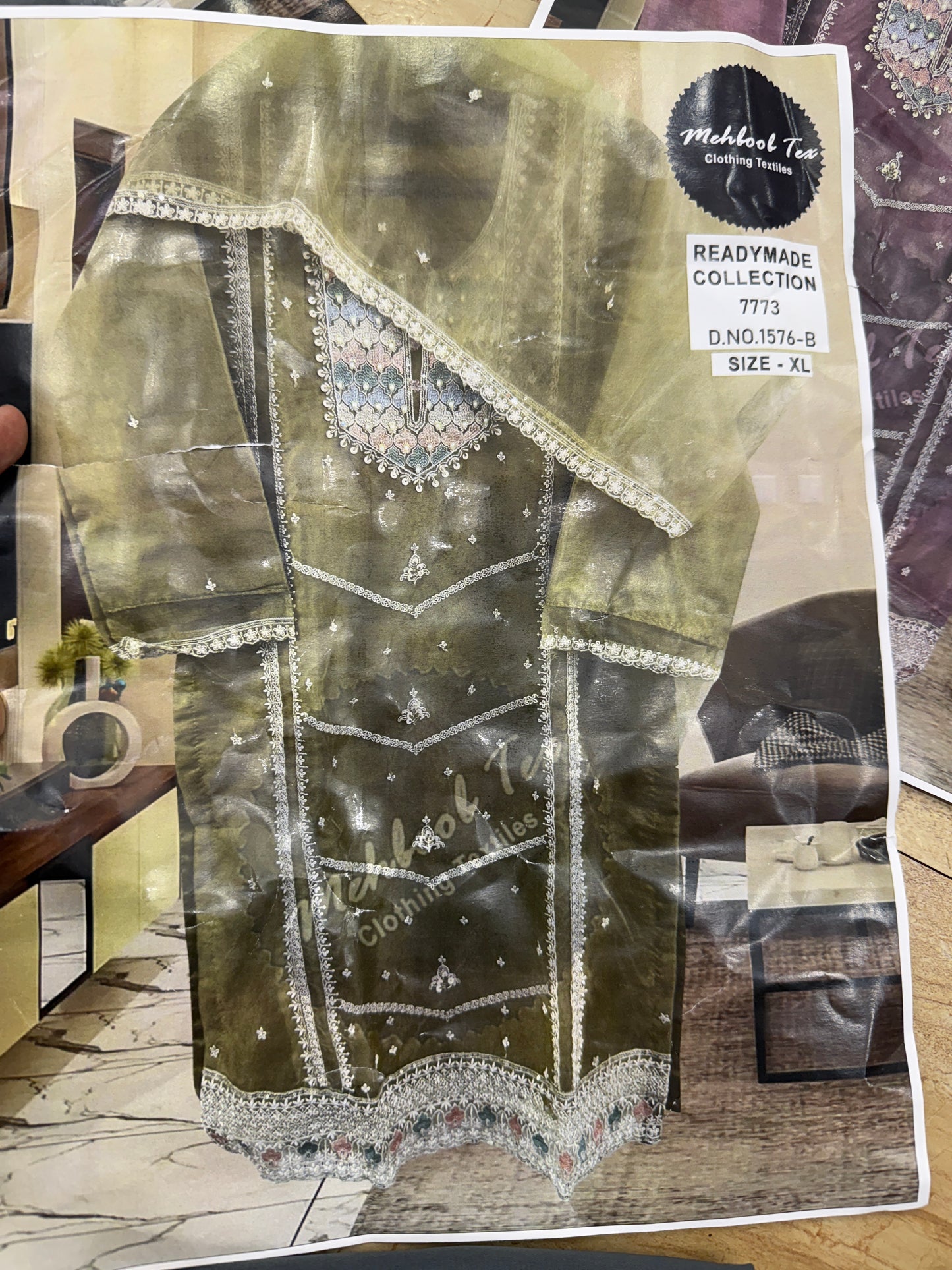 eid outfits organza readymade