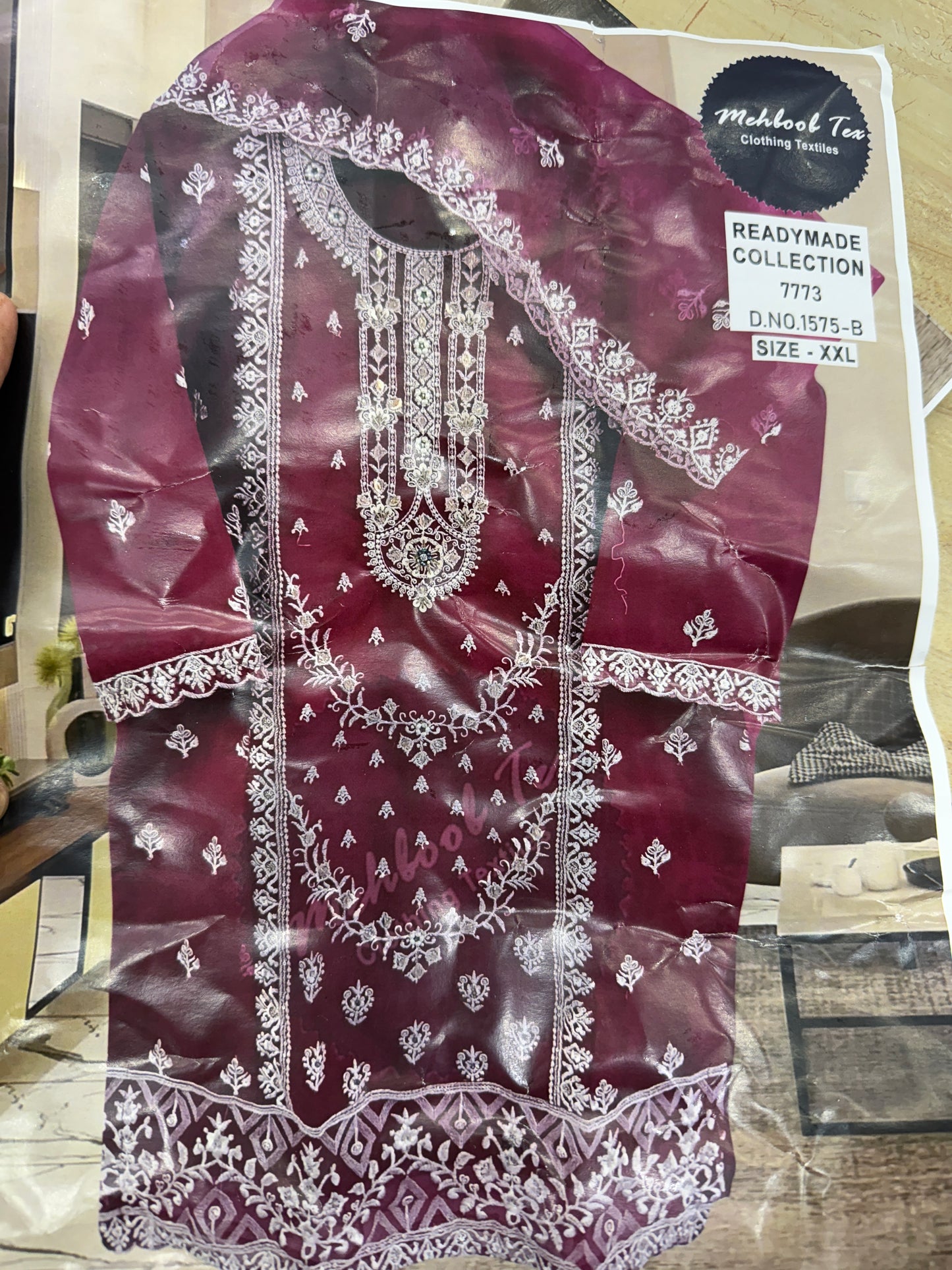 eid outfits organza readymade
