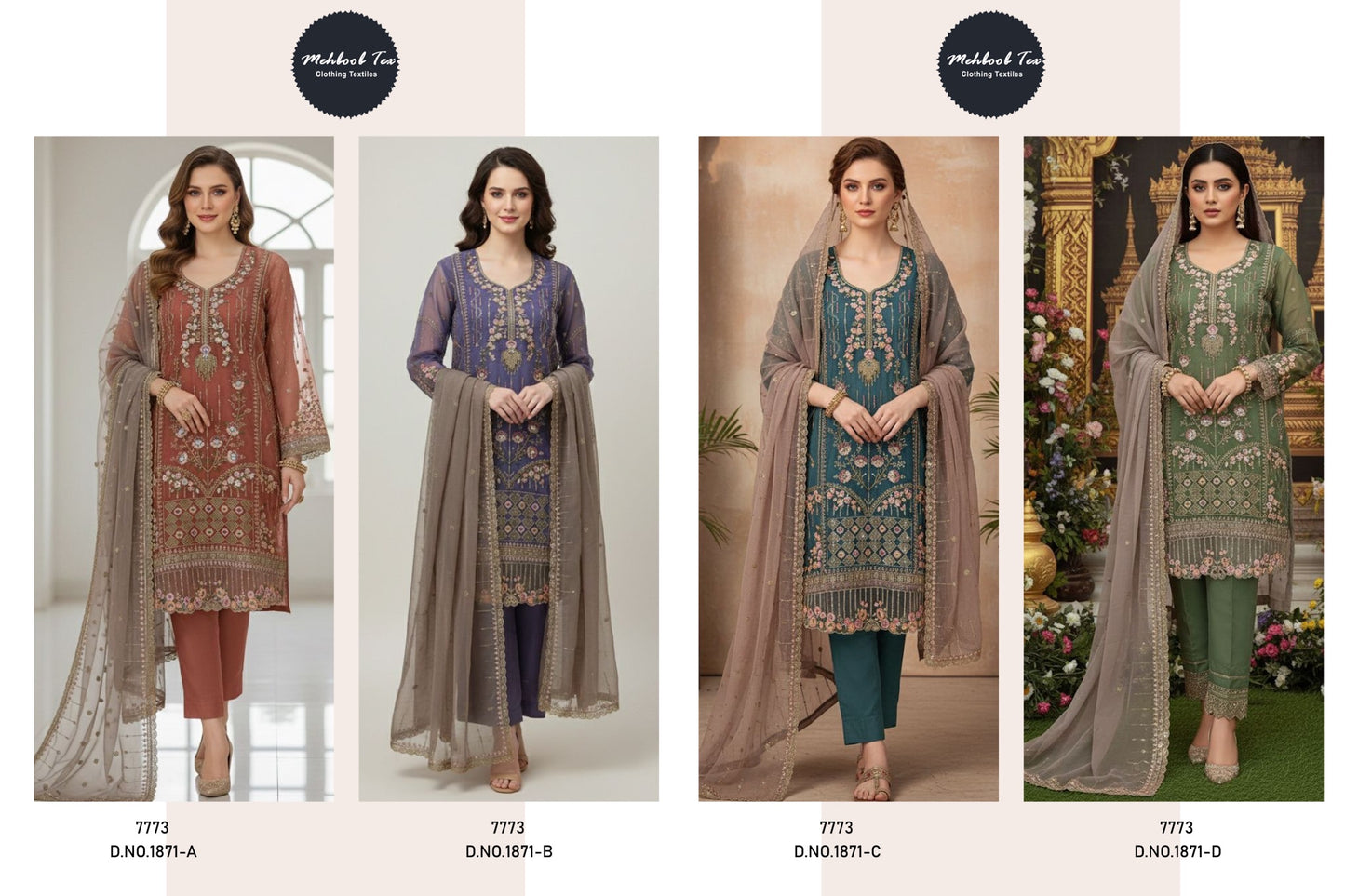 semi stitched suits organza/chiffon