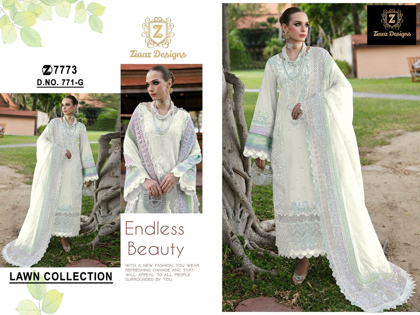 code 771 colours semi stitched