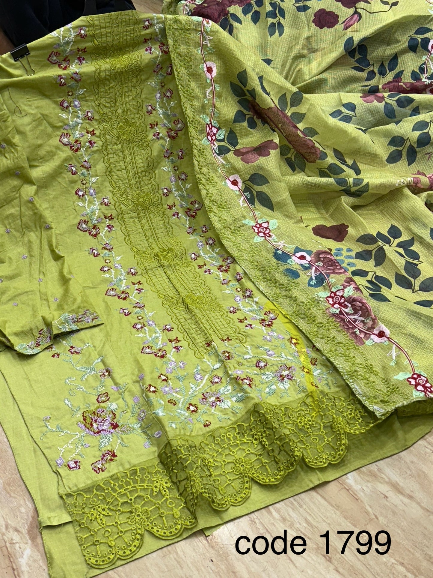 Cotton suits select code to order