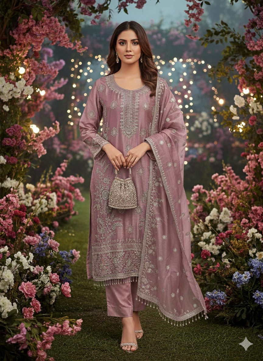 code 786 semi stitched