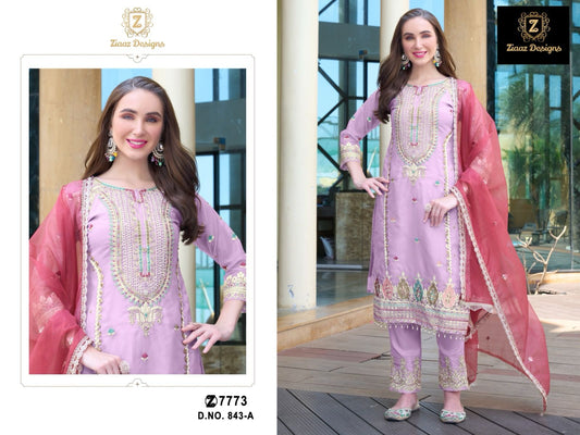 code 843 semi stitched sale