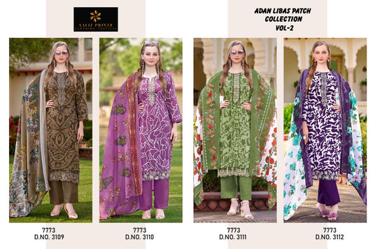 Aaliz Adan libas Unstitched suits