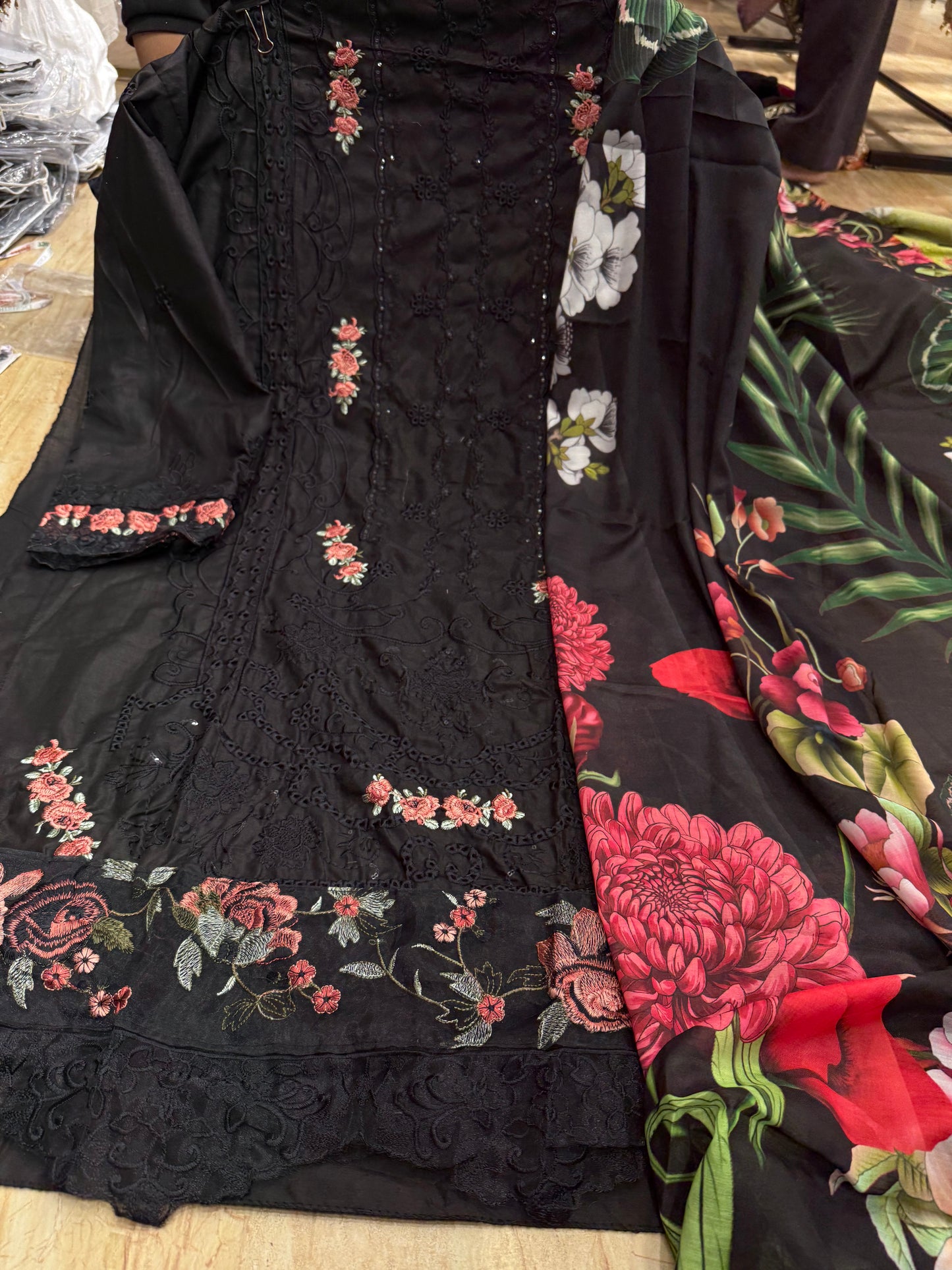 code 1716 cotton semi stitched