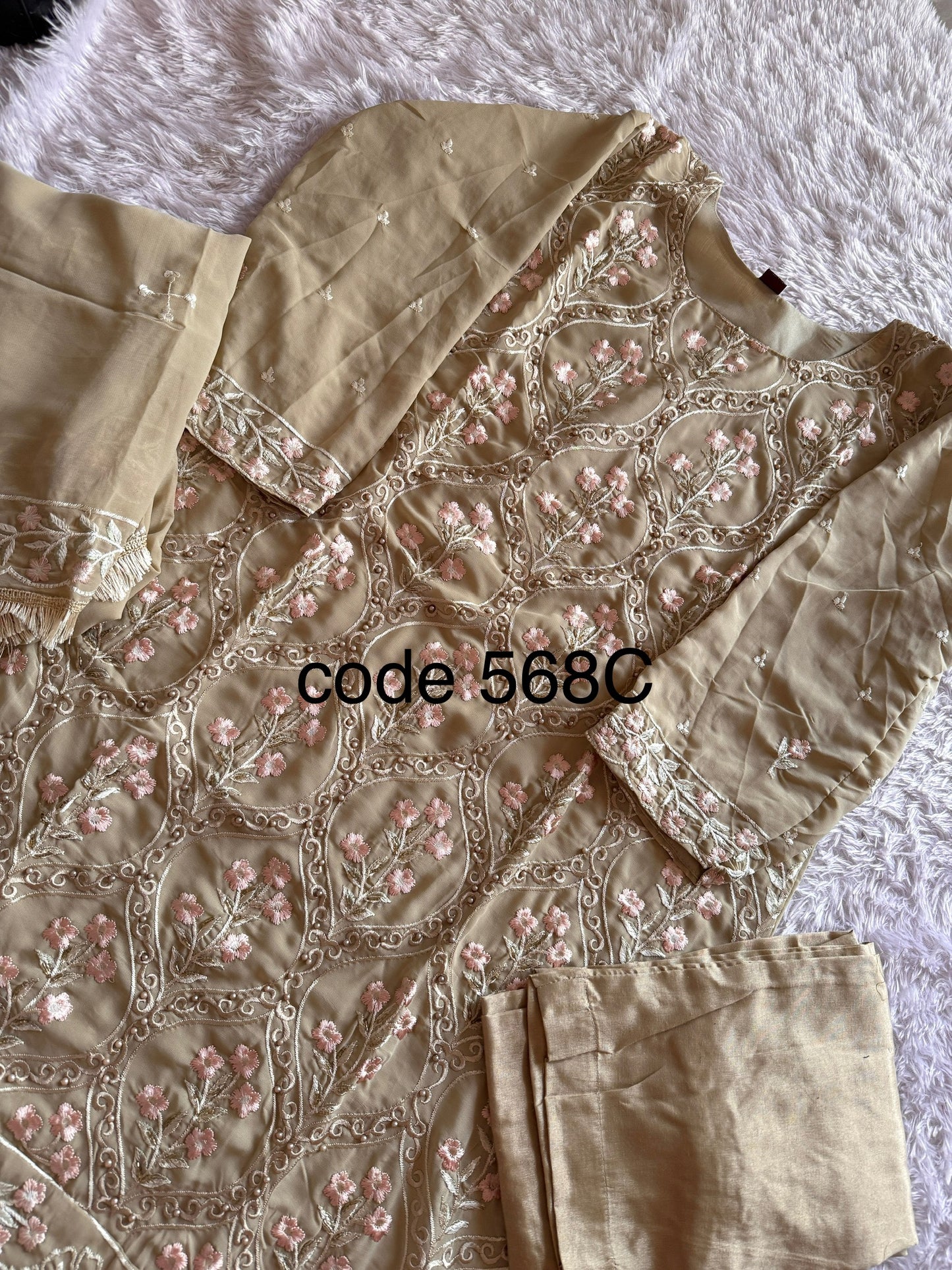 code 568 semi stitched sale