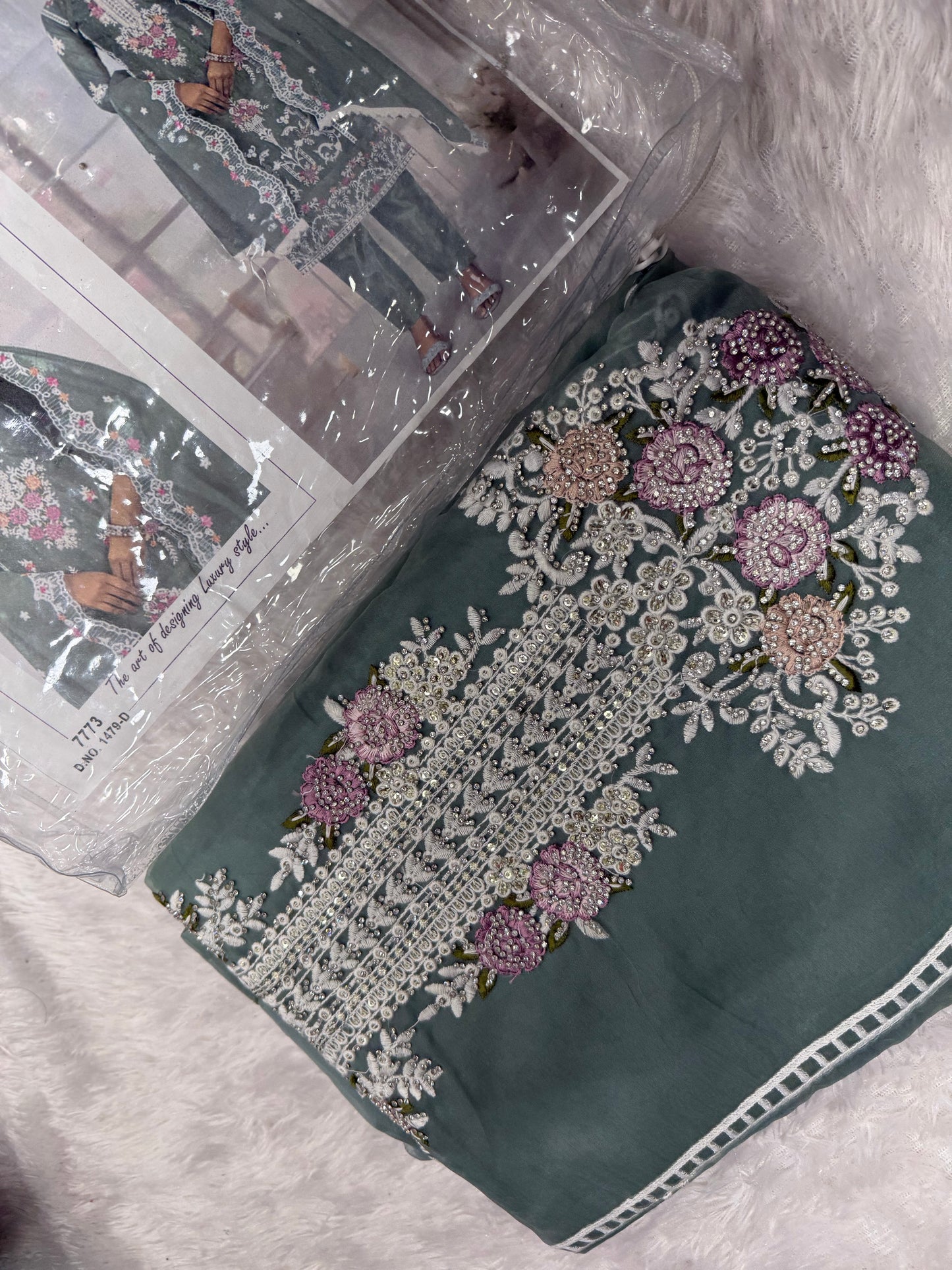 Sale pcs semi stitched