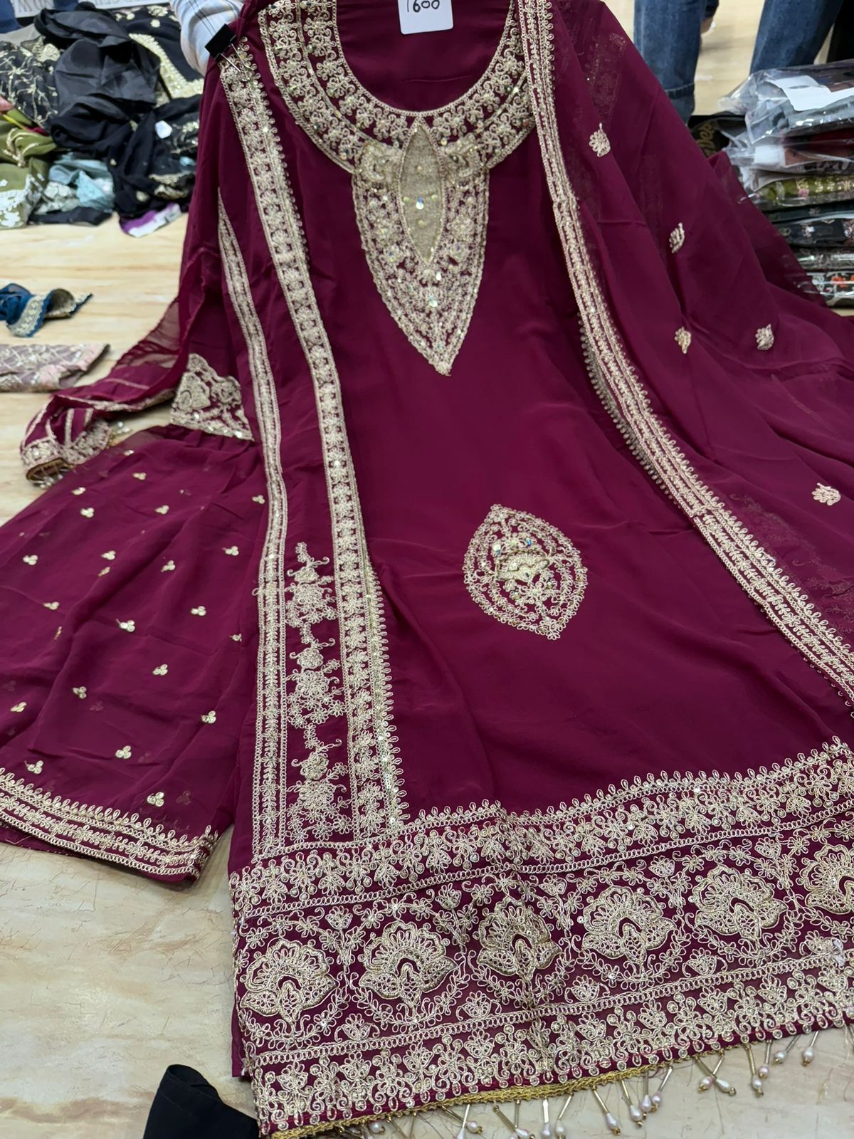 code 412 gharara style