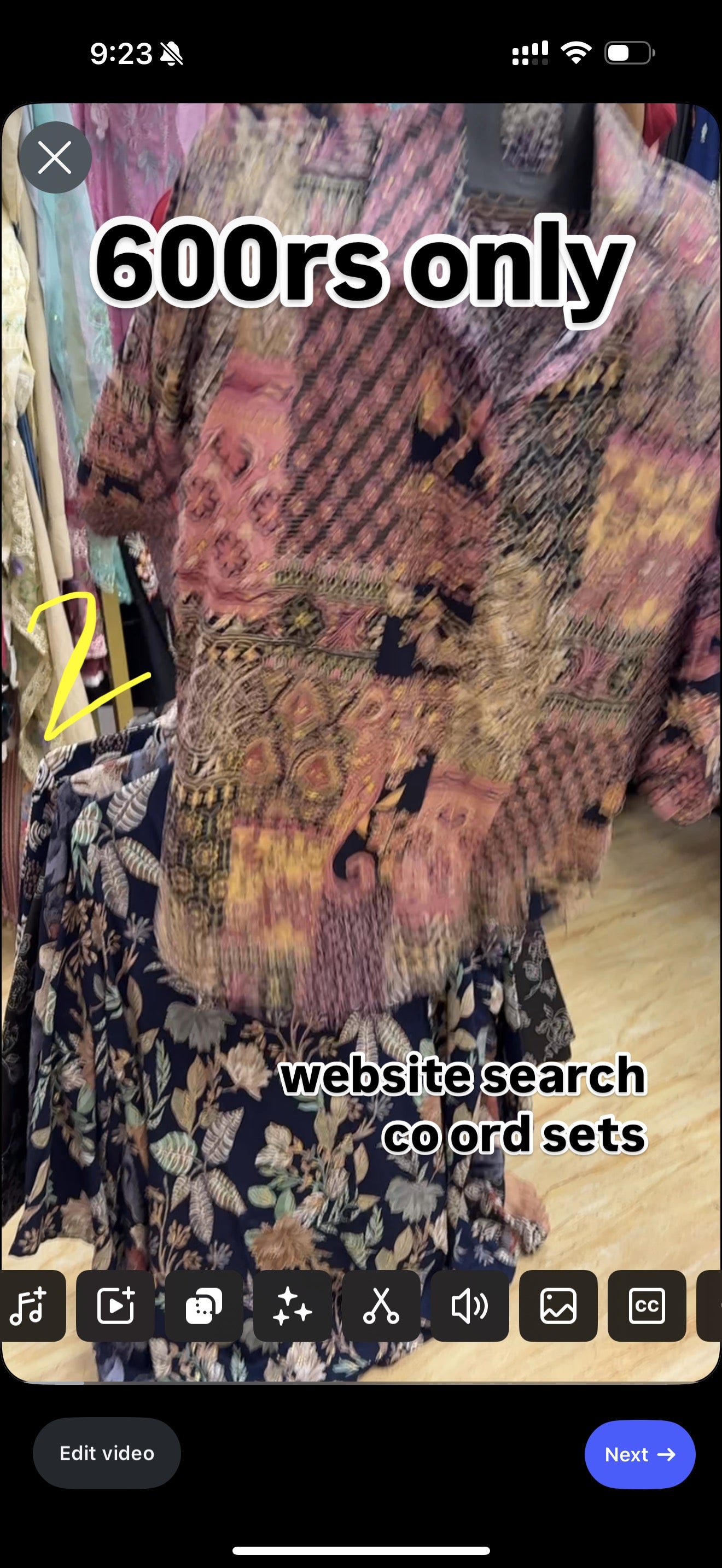 Rayon co ord sets courier included pls mention size L and xl in address section