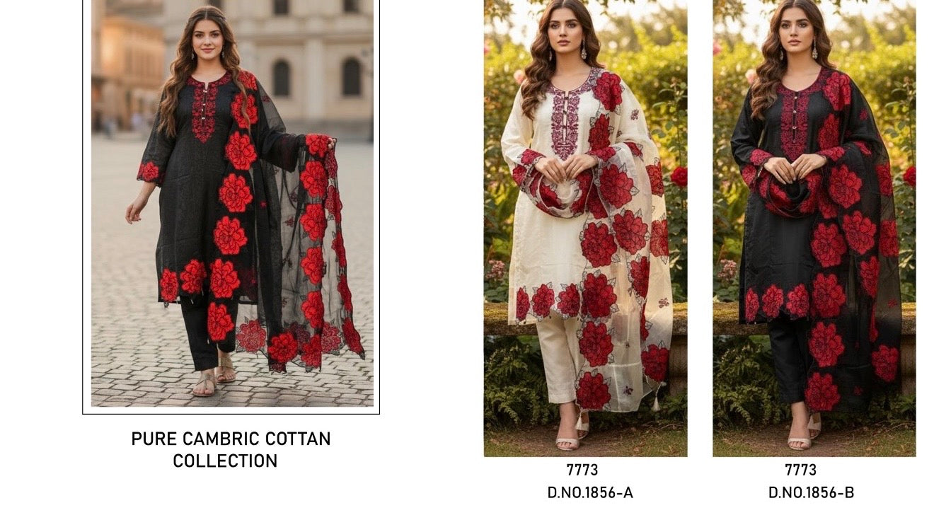 Code 1856 cambric cottonoutfit