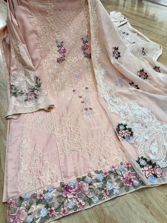 code 900 peach semi stitched