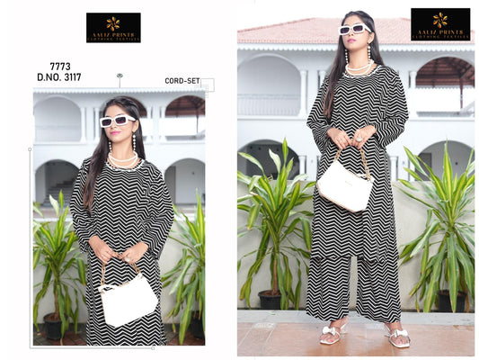 Mix crepe cotton co ords