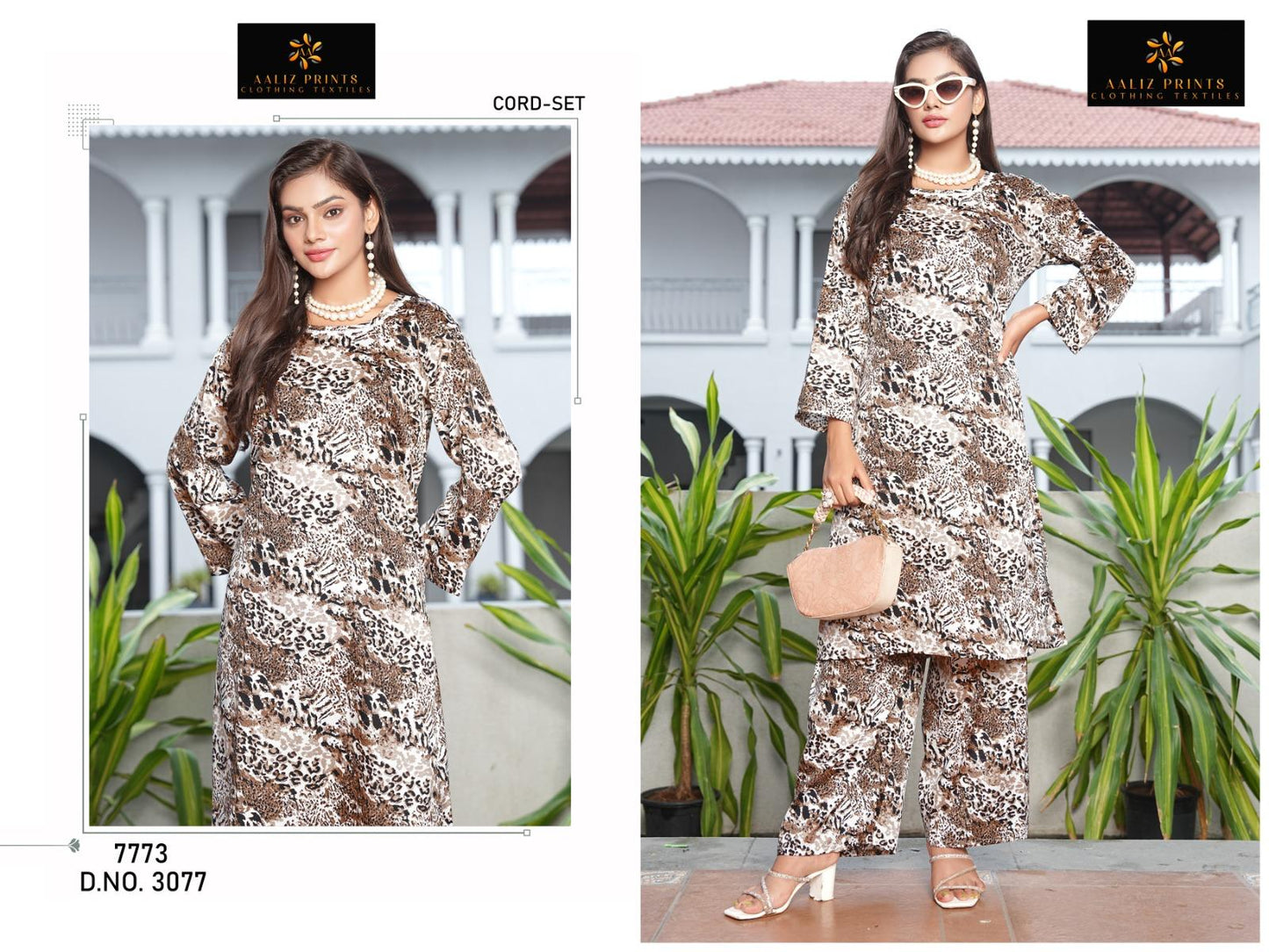 Mix crepe cotton co ords