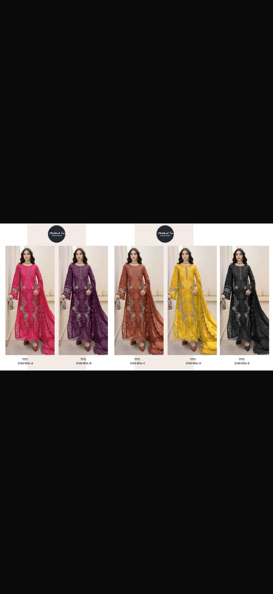 code 1834 semi stitched