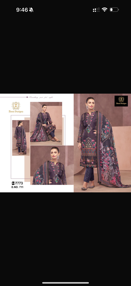 code 711 unstitched muslin