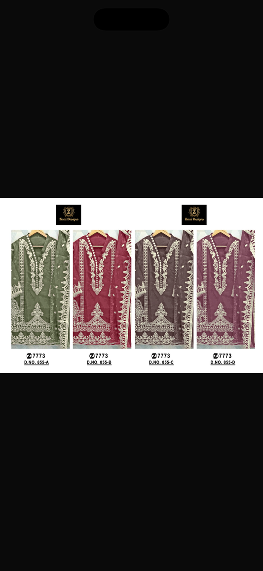 eid outfits readymade code 855
