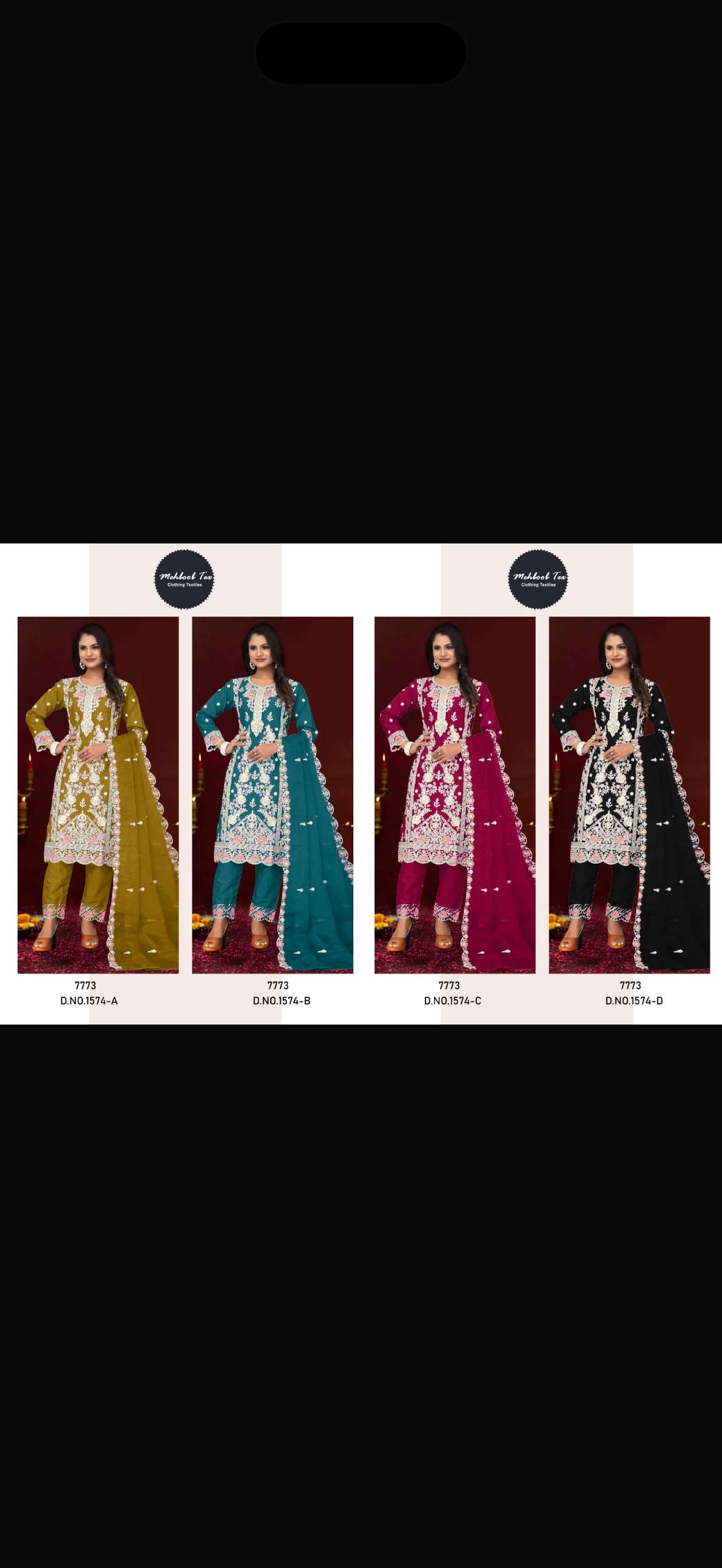 eid outfits readymade code 1574