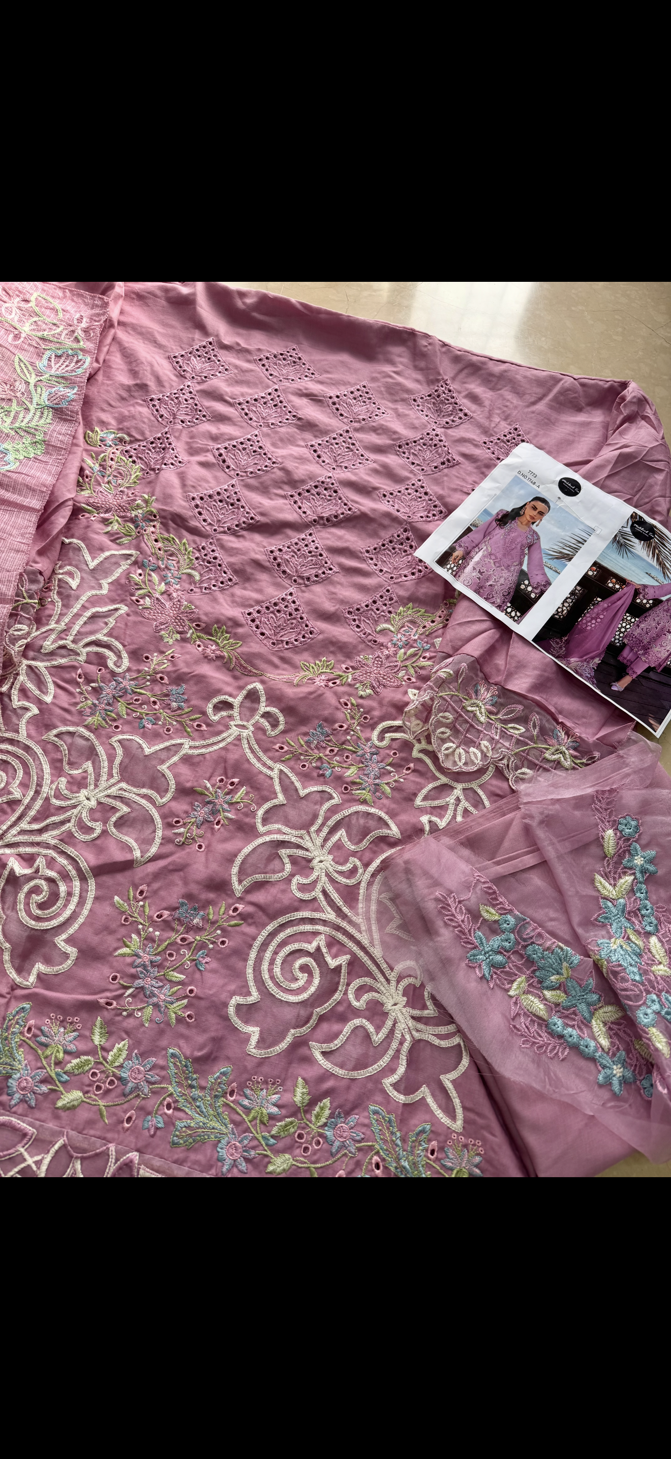 code 1748 semi stitched cotton