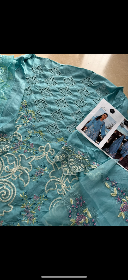 code 1748 semi stitched cotton