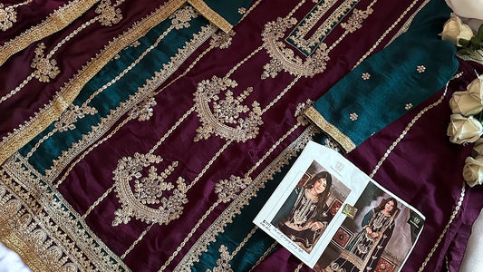 code 472C semi kameez get free suit cotton